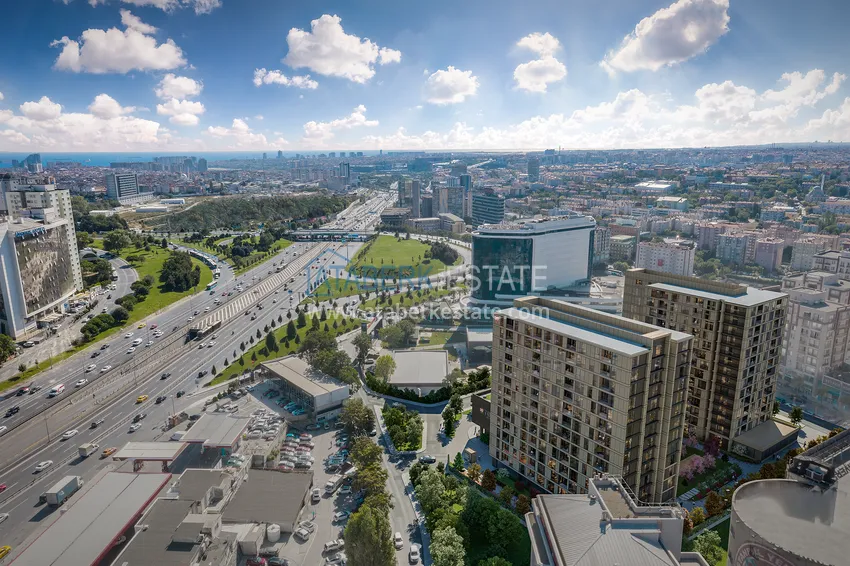 New investment project of a modern residential complex in Istanbul - Topkapi 4 