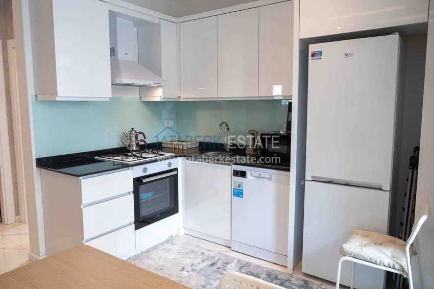 Purchase One bedroom apartment for rent in the center of Alanya Keykubat beach area 3