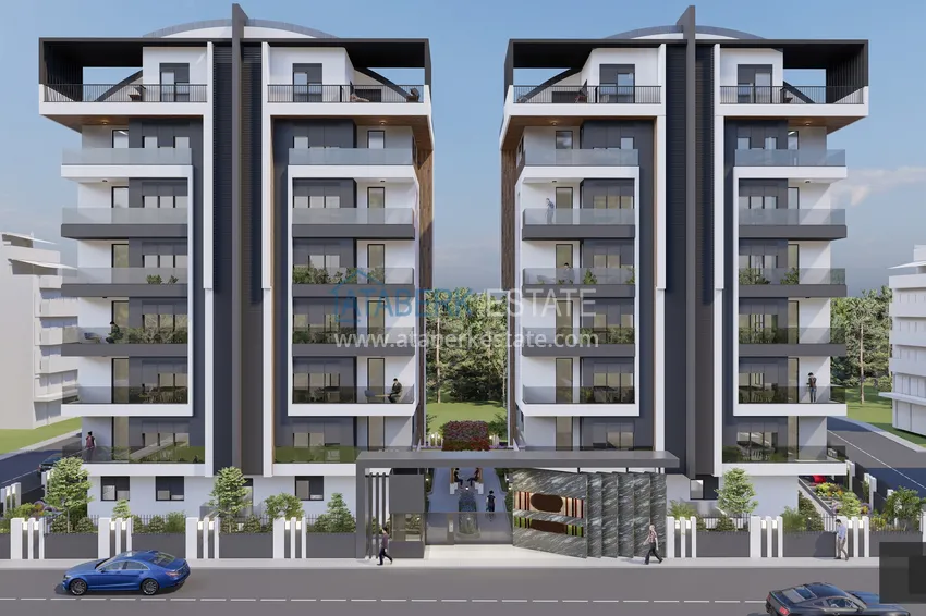 New investment-attractive project of a residential complex in Antalya - Muratpasha 3 