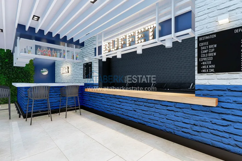 Exclusive residential complex with a unique location in the center of Alanya 17 