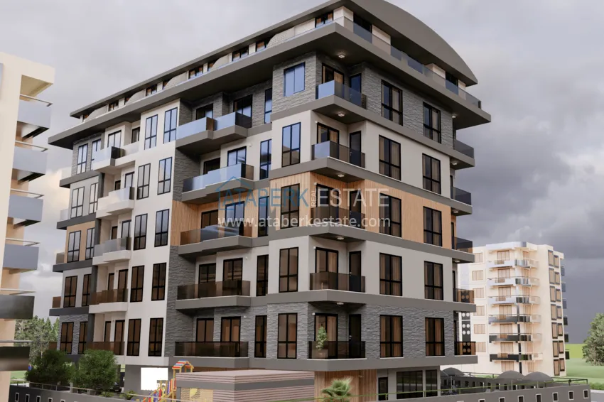 New investment-attractive project in the center of Alanya 4 