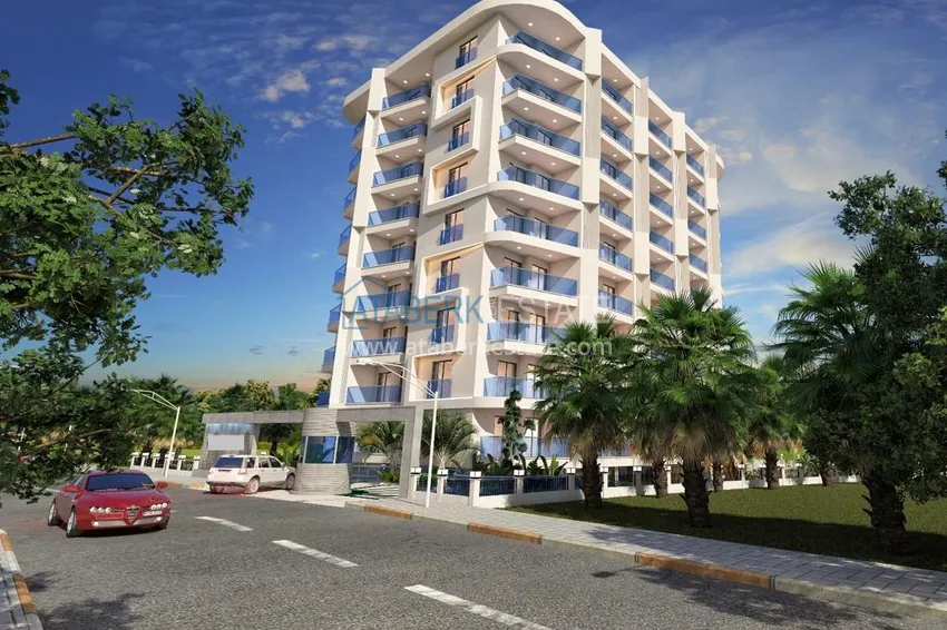Apartment in the center of Alanya in a new residential complex project 4 