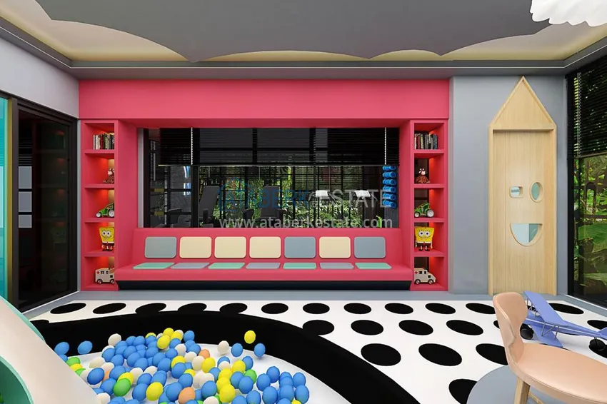 Apartment in the center of Alanya in a new residential complex project 22 