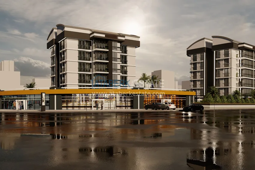 New project of a low-rise residential complex in Antalya - Altintash 5 