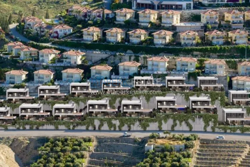 New project of an elite complex of villas in Mahmutlar 4 