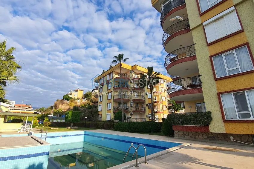 Apartment in Kestel with furniture in a complex on the first coastline 5 