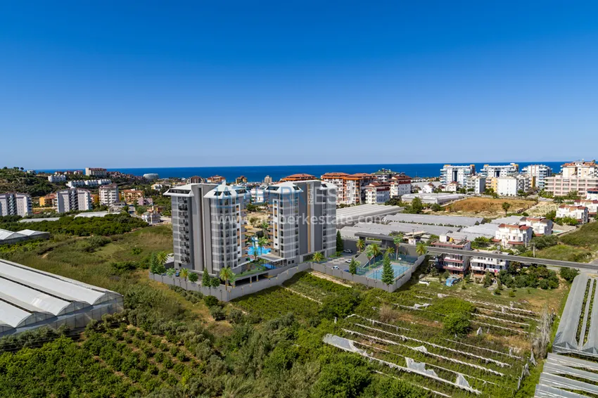 Apartment from an investor in Avsallar with installment payment in a complex under construction 4 