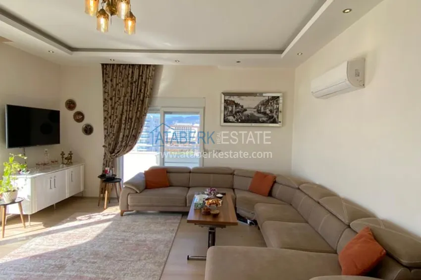Purchase Furnished duplex penthouse in Mahmutlar with open sea view 4 