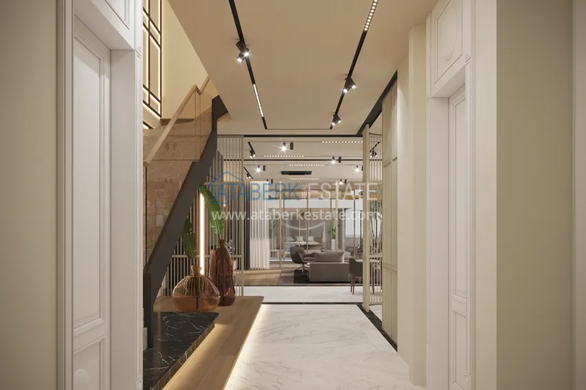 Purchase  New villas in Antalya - Aksu - Altintash in a cottage complex under construction 1 