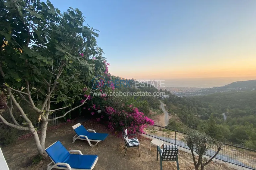 Urgent sale! Furnished villa in Alanya Tepe district with the right to obtain citizenship 5