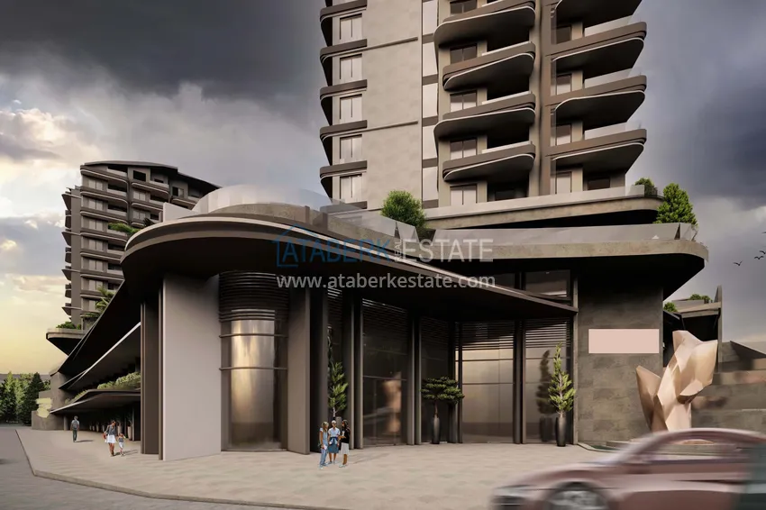 Start of sales! New unique large-scale project of a hotel-type complex in Okurcalar 8 