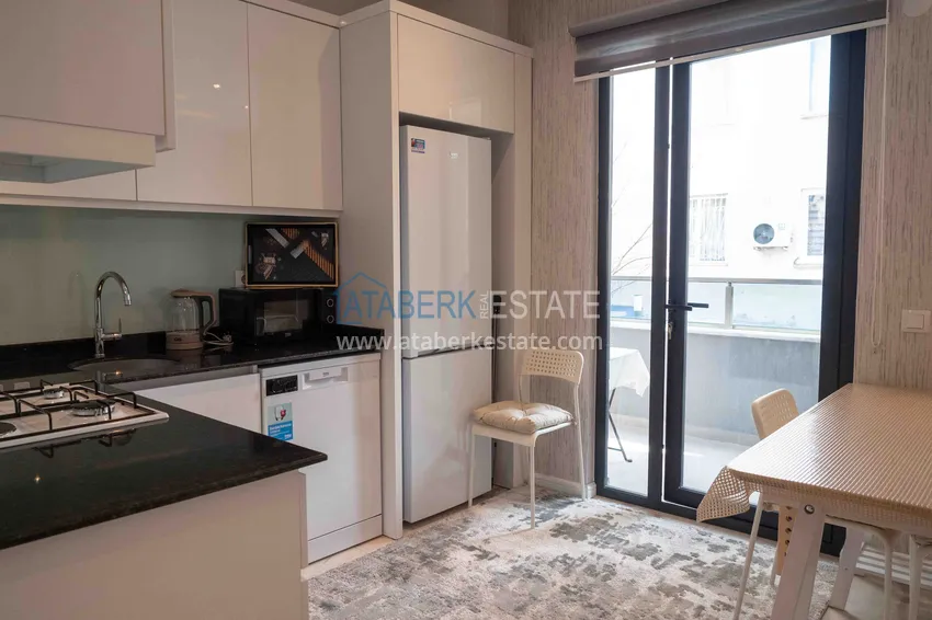 Purchase One bedroom apartment for rent in the center of Alanya Keykubat beach area 6