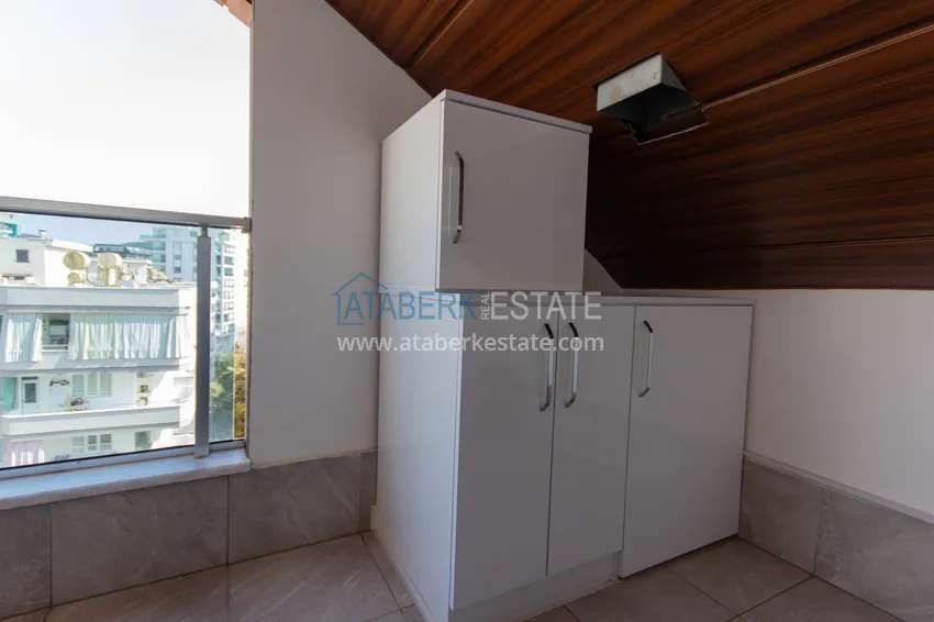 Purchase Duplex in Mahmutlar with furniture and sea and mountain views in a new complex 51 