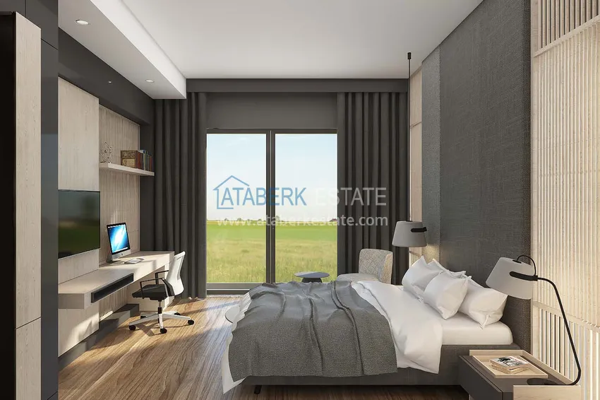 Purchase  Start of sales! New unique large-scale project of a hotel-type complex in Okurcalar 32 