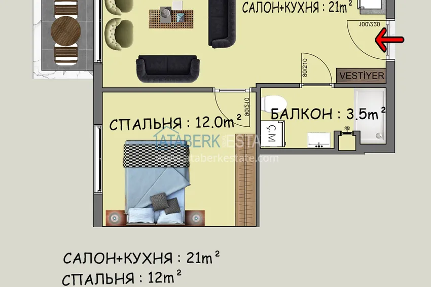 Buy cheap New investment-attractive project in the center of Alanya 5 