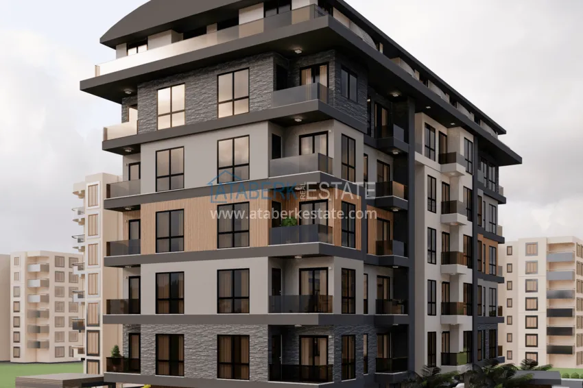 New investment-attractive project in the center of Alanya 5 