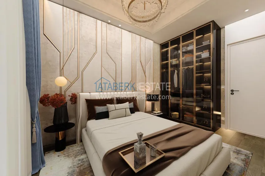 Purchase  Apartment in the center of Alanya in a new residential complex project 5 