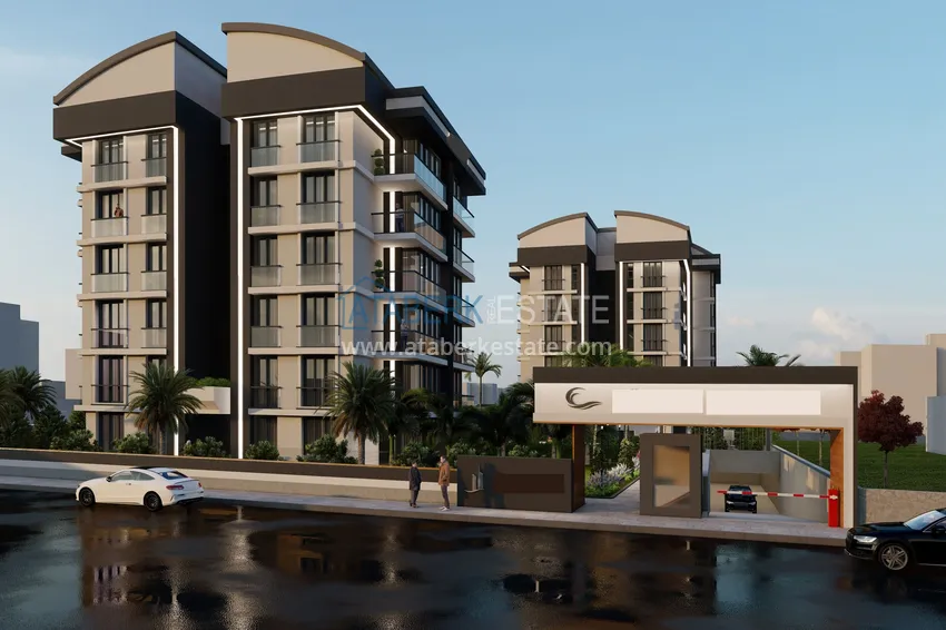 New project of a low-rise residential complex in Antalya - Altintash 6 