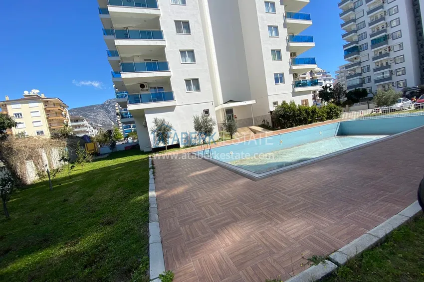 Three-room apartment in Mahmutlar with a view of the sea and mountains 7 