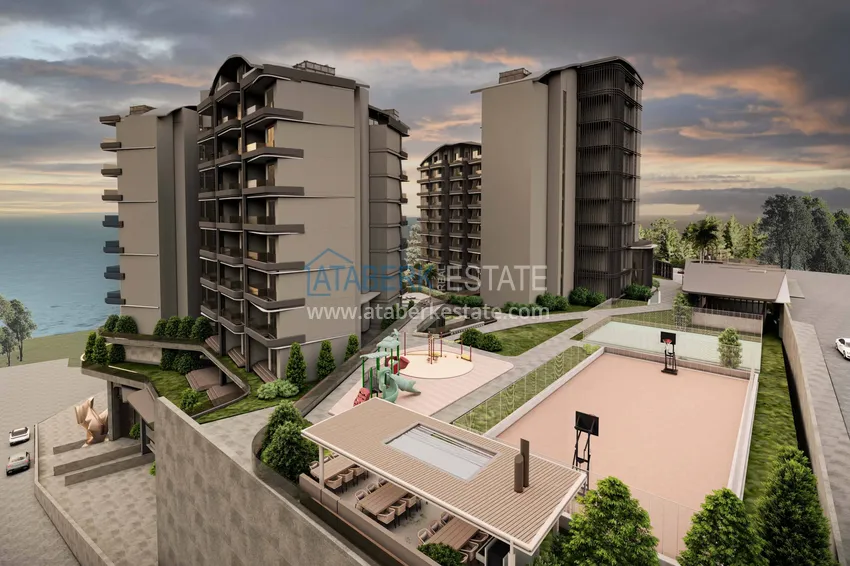 Start of sales! New unique large-scale project of a hotel-type complex in Okurcalar 10 