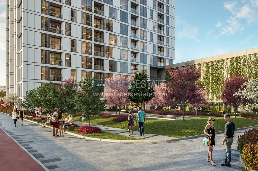 New investment project of a modern residential complex in Istanbul - Topkapi 6 