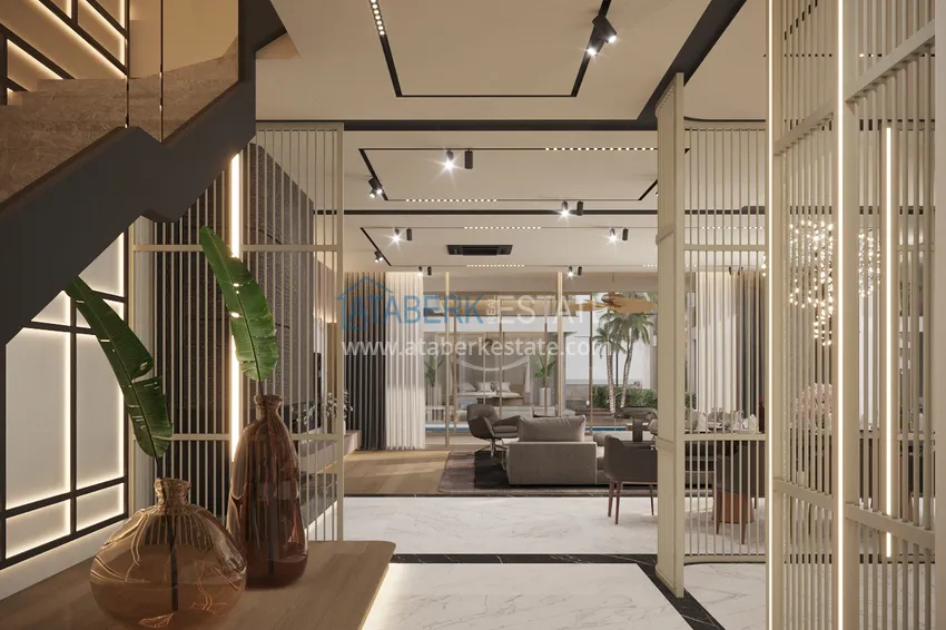 Purchase  New villas in Antalya - Aksu - Altintash in a cottage complex under construction 2 