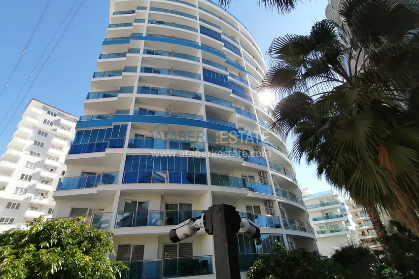 Apartment in Mahmutlar with furniture, glazed balcony and sea view 7 