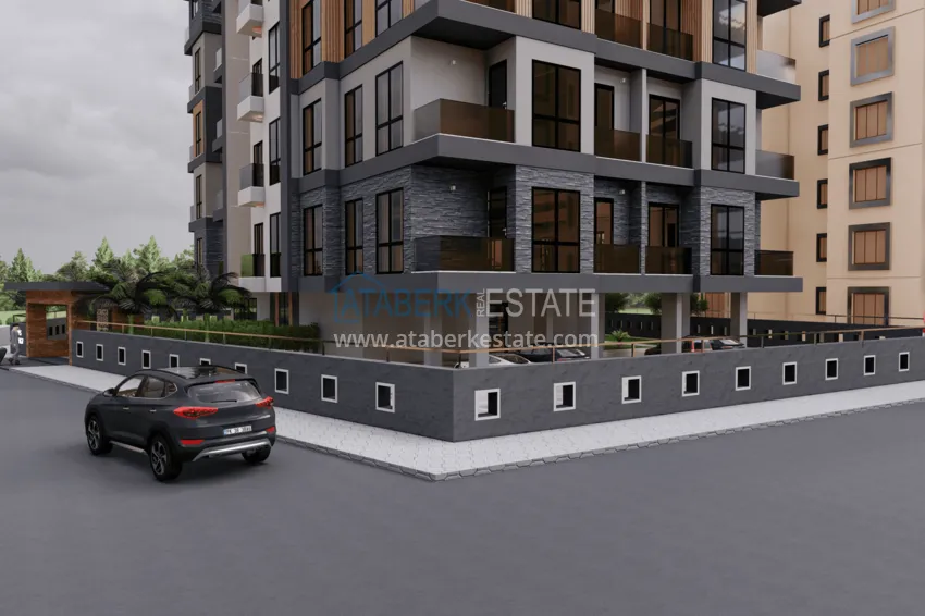 New investment-attractive project in the center of Alanya 6 