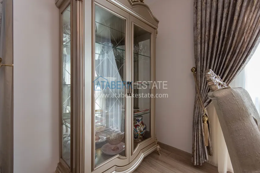 Purchase Duplex in Mahmutlar with furniture and sea and mountain views in a new complex 6 