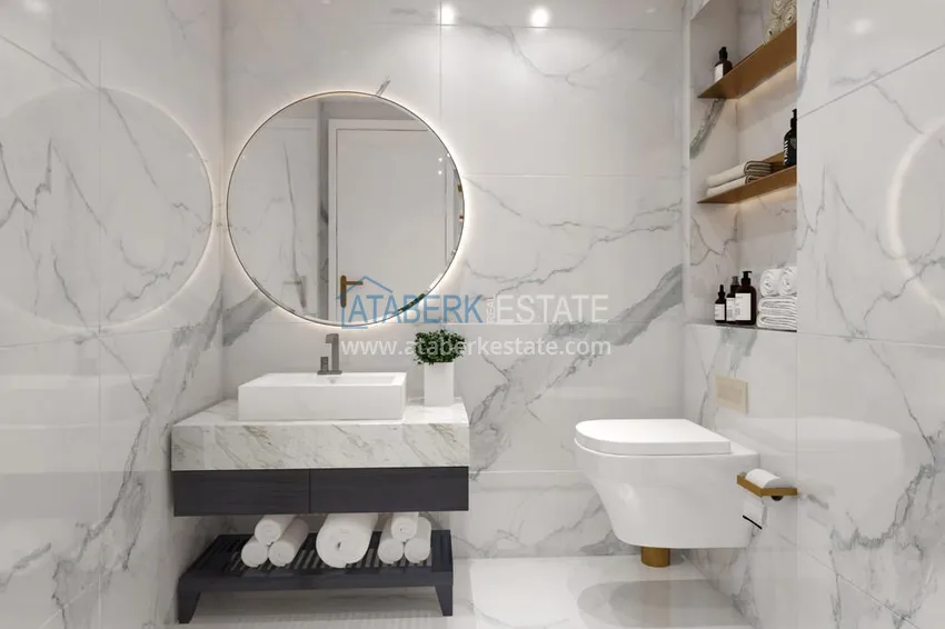 Purchase New investment-attractive project in the center of Alanya 6 