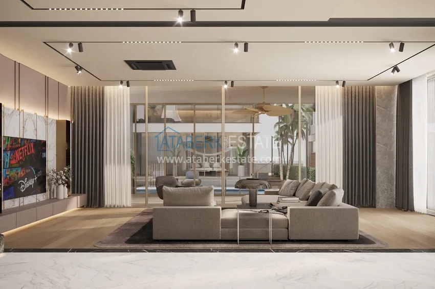 Purchase  New villas in Antalya - Aksu - Altintash in a cottage complex under construction 3 