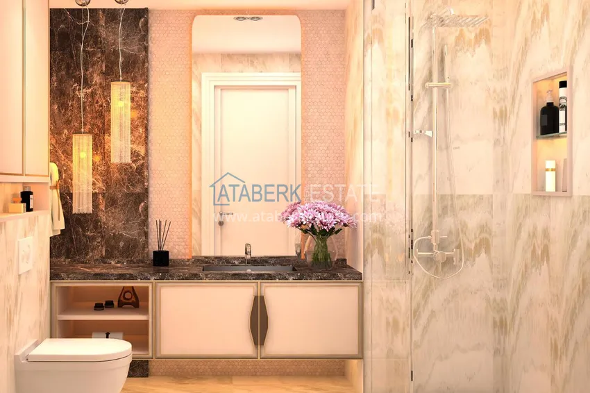 Purchase  Apartment in the center of Alanya in a new residential complex project 6 