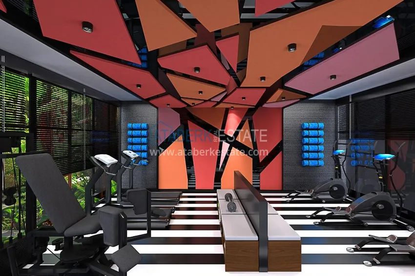 Apartment in the center of Alanya in a new residential complex project 24 