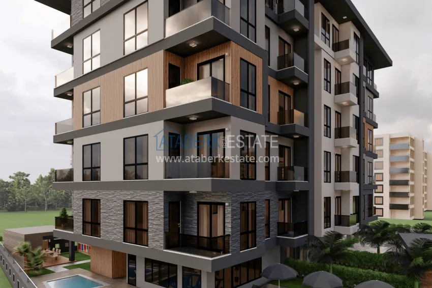 New investment-attractive project in the center of Alanya 7 
