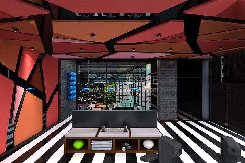 Apartment in the center of Alanya in a new residential complex project 25 