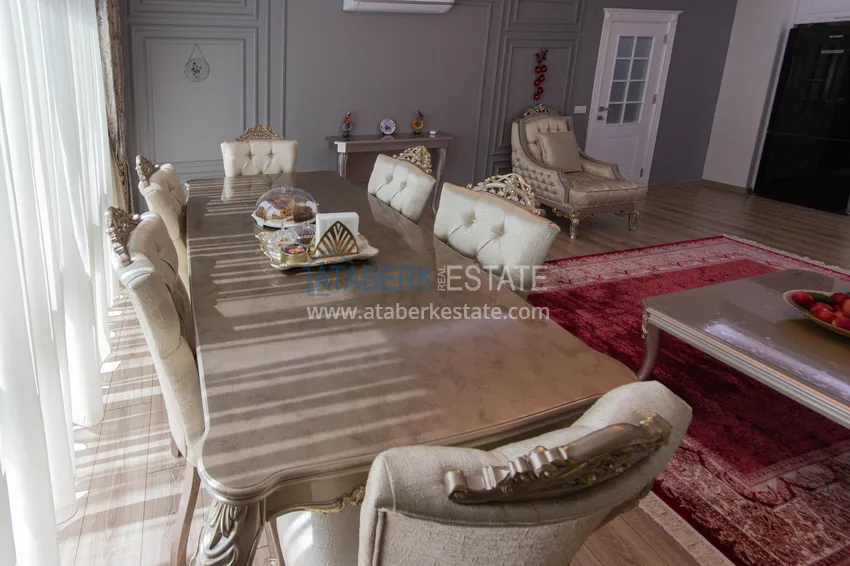 Purchase Duplex in Mahmutlar with furniture and sea and mountain views in a new complex 7 