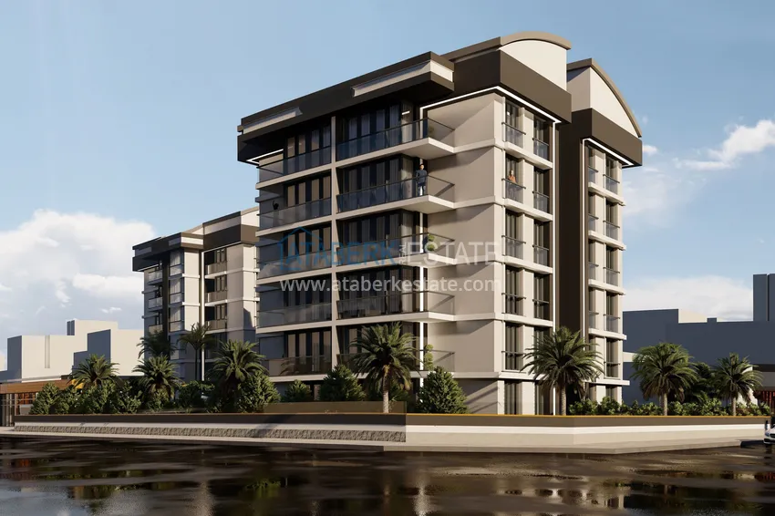 New project of a low-rise residential complex in Antalya - Altintash 7 