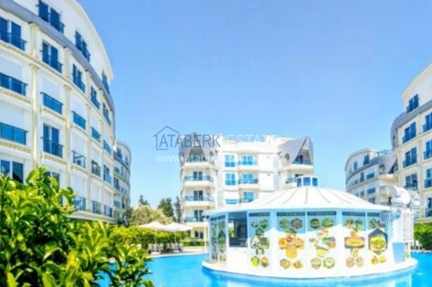 Rent an apartment in Antalya - Liman, two-room apartment in a comfortable complex 7 