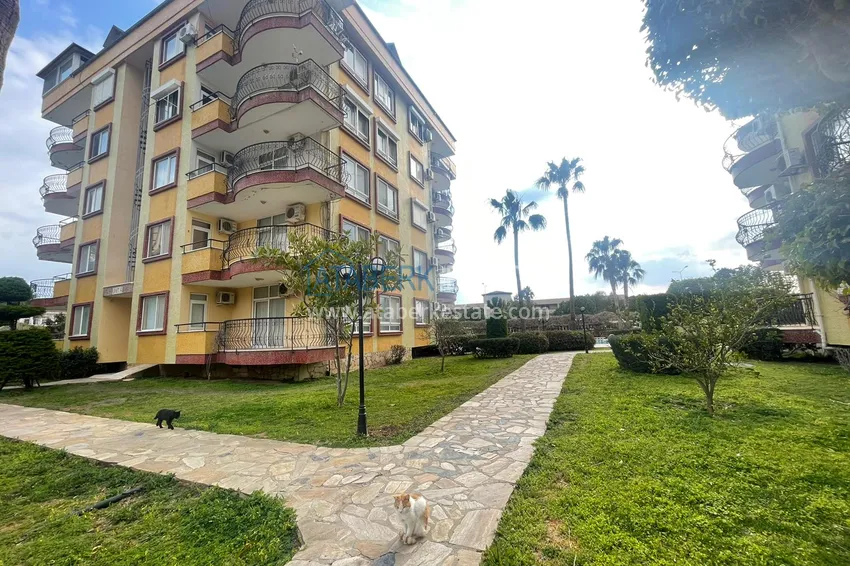 Apartment in Kestel with furniture in a complex on the first coastline 8 