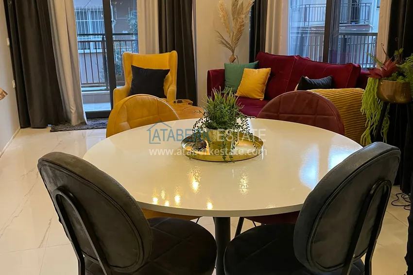 Purchase  Two-room apartment in the center of Alanya with author's interior 8 