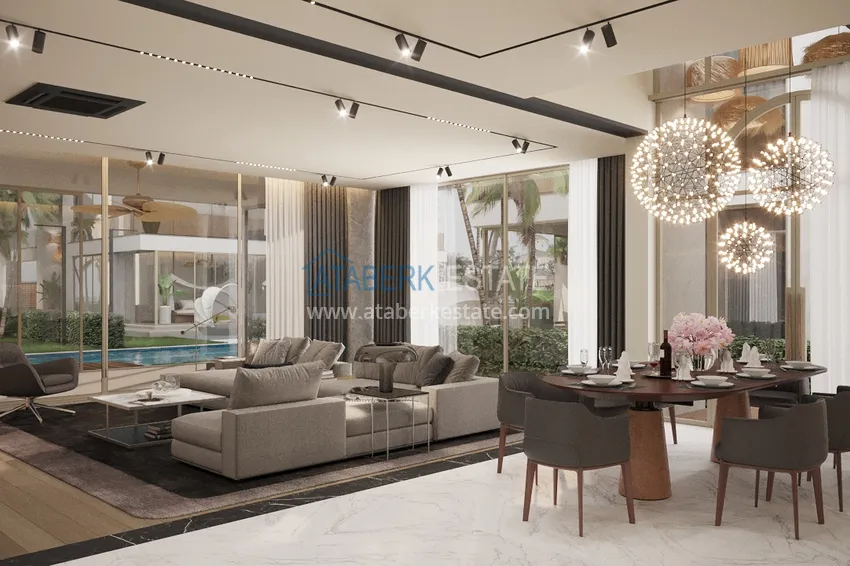 Purchase  New villas in Antalya - Aksu - Altintash in a cottage complex under construction 4 