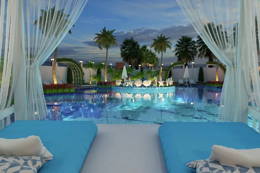 Apartment in the center of Alanya in a new residential complex project 6 