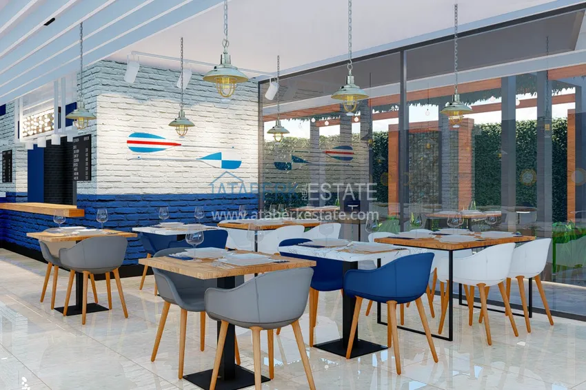 Exclusive residential complex with a unique location in the center of Alanya 15 