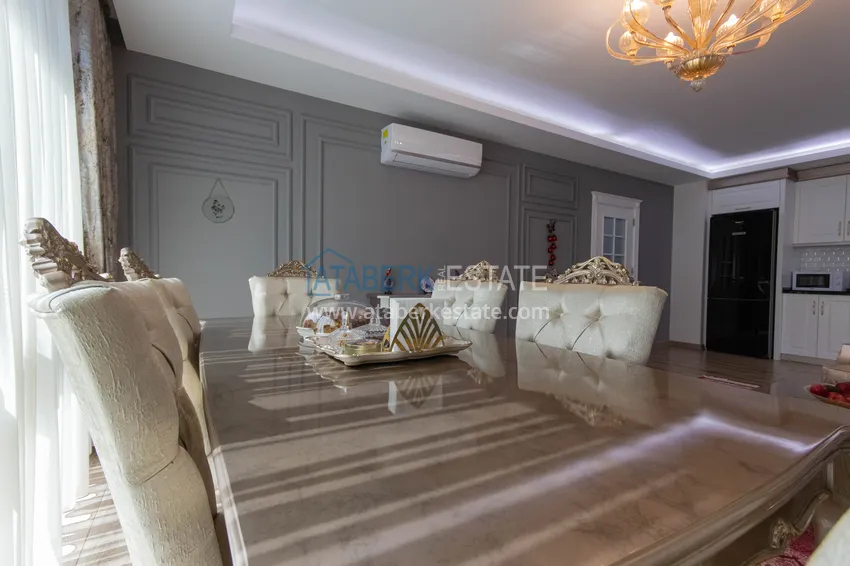 Purchase Duplex in Mahmutlar with furniture and sea and mountain views in a new complex 8 