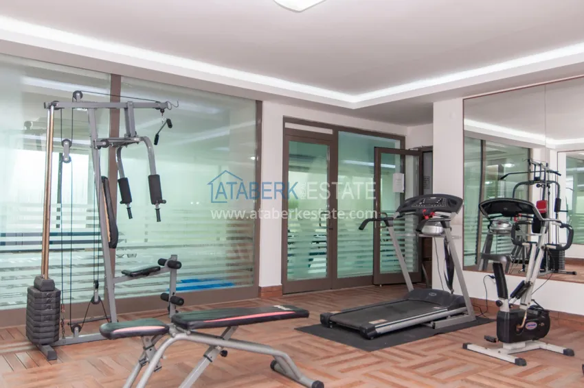 Furnished apartment in Oba district in a premium class residence 8 