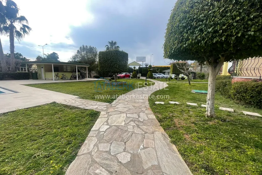 Apartment in Kestel with furniture in a complex on the first coastline 9 