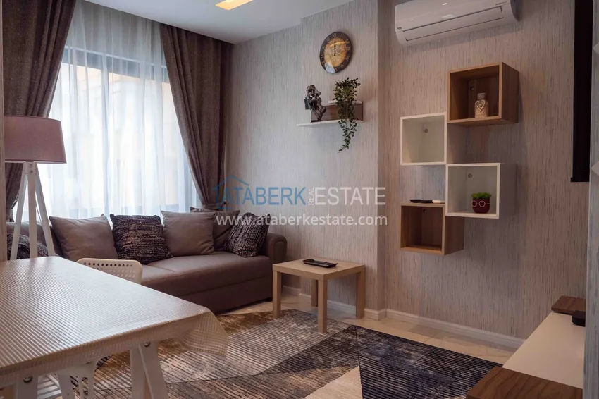 Purchase One bedroom apartment for rent in the center of Alanya Keykubat beach area 10