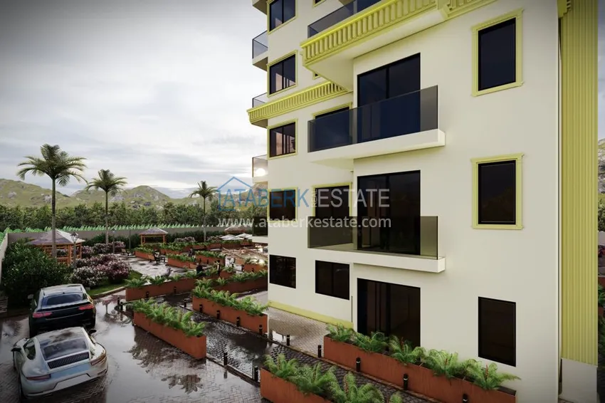 Urgent sale! Duplex penthouse in Mahmutlar from an investor in a residential complex under construction 9 