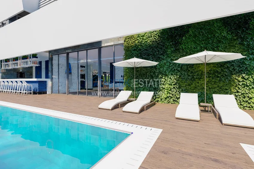 Exclusive residential complex with a unique location in the center of Alanya 8 