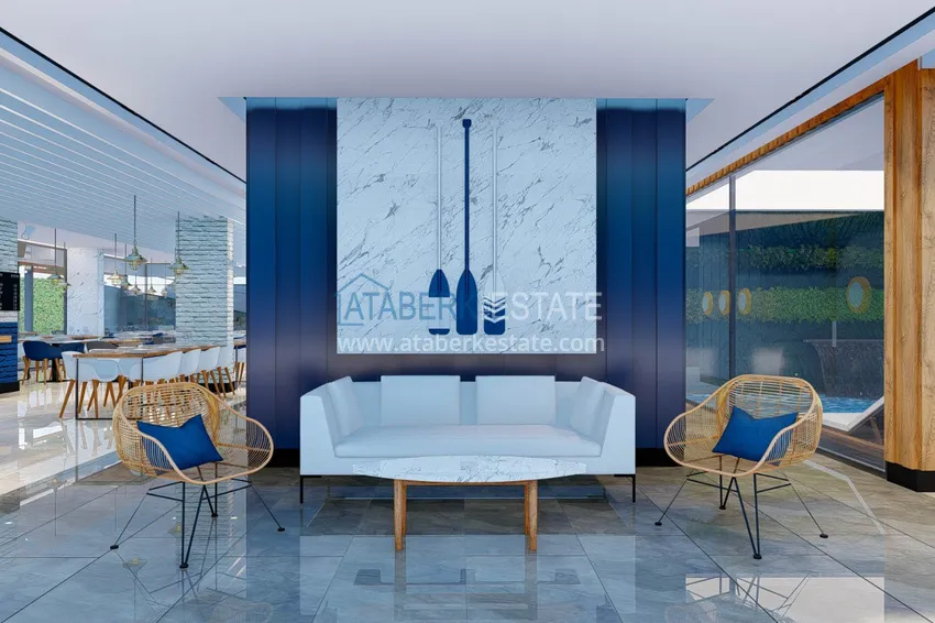 Exclusive residential complex with a unique location in the center of Alanya 12 